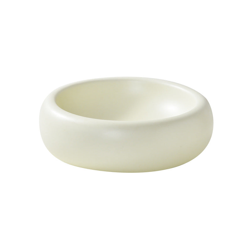 Donut Ceramic Pet Bowl (Single layer / Double layer)