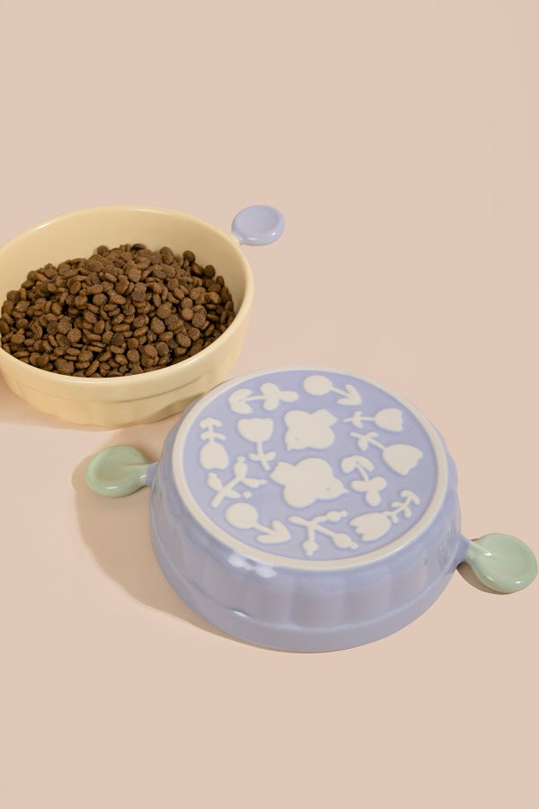 Small Ears Ceramic Pet Bowl