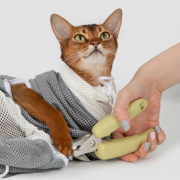 Removable Anti-scratch Cat Bathing Bag