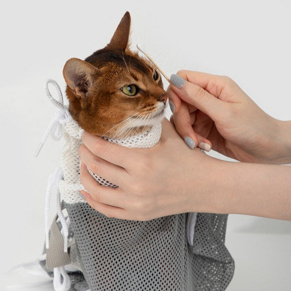 Removable Anti-scratch Cat Bathing Bag