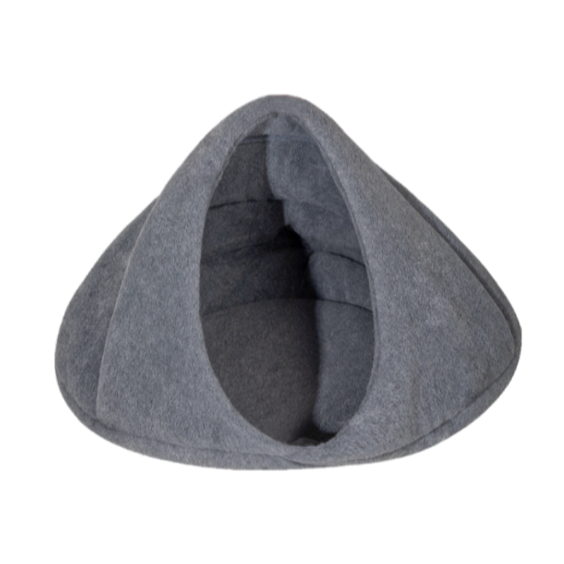 Polar Fleece Semi-enclosed Pet Nest