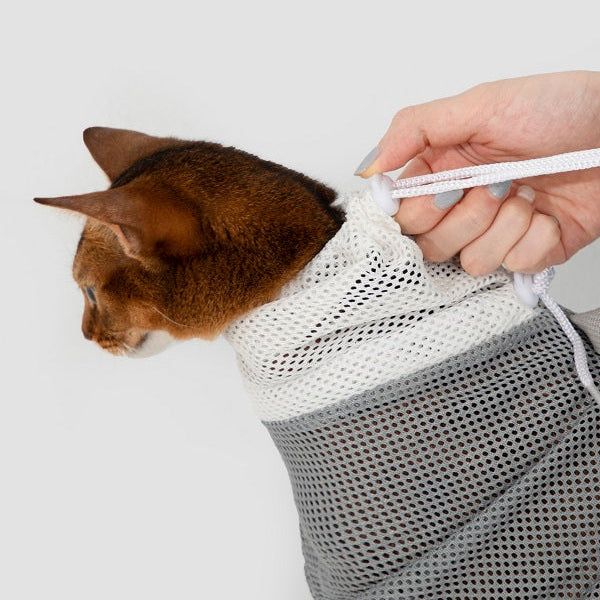 Removable Anti-scratch Cat Bathing Bag