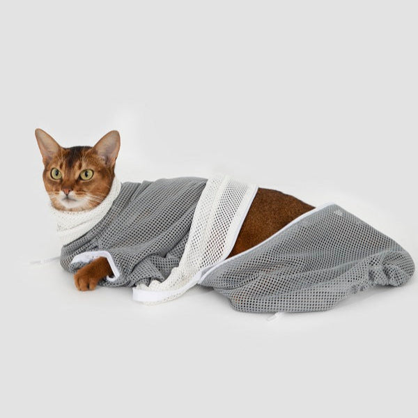 Removable Anti-scratch Cat Bathing Bag