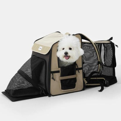 Pet Backpack & Pet Tent 2-in-One